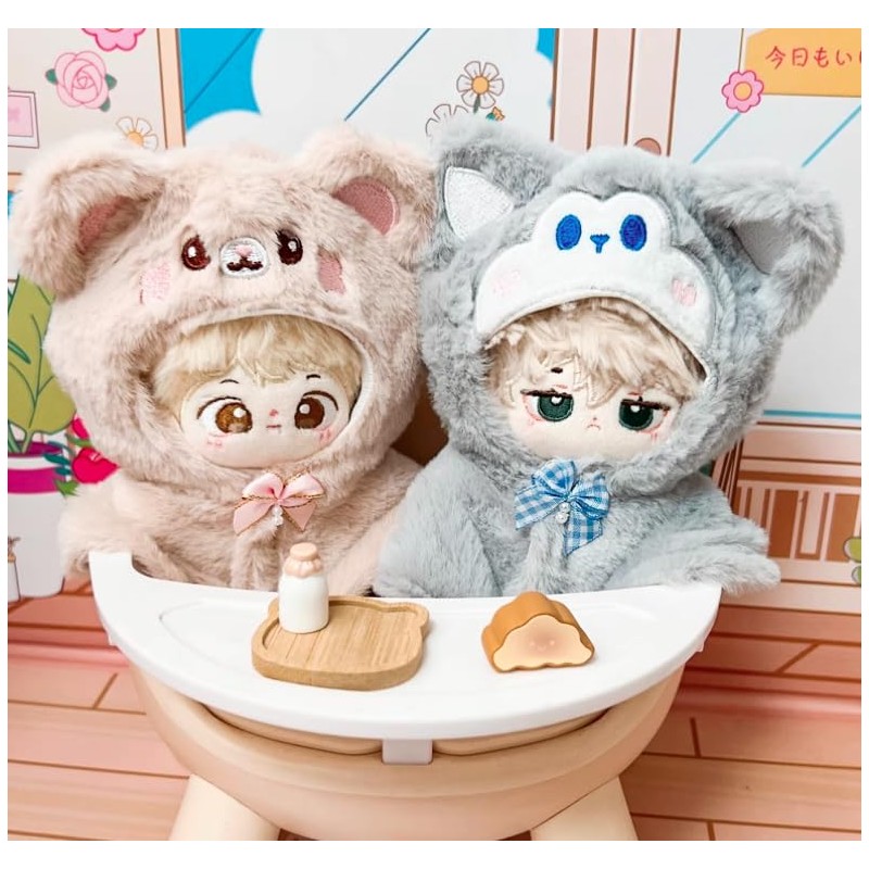 AXLUCE-Sewning-Plush-Clothes-10cm-Doll (dog)