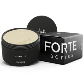 Pomada para Cabello Hombre Forte Series, Fijación Media-Flexible y Bajo Brillo, Base Agua, Fácil de Enjuagar, con Biotina y Pro-Vitamina B5, 85 g (3 oz)