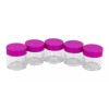 Dbmb 24 Pzas Frascos Vacíos Para Acrílicos 1/4oz Uñas Acrílicas