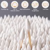 500 Pcs Cotton Swabs - Double Precision Tips Cotton Swabs