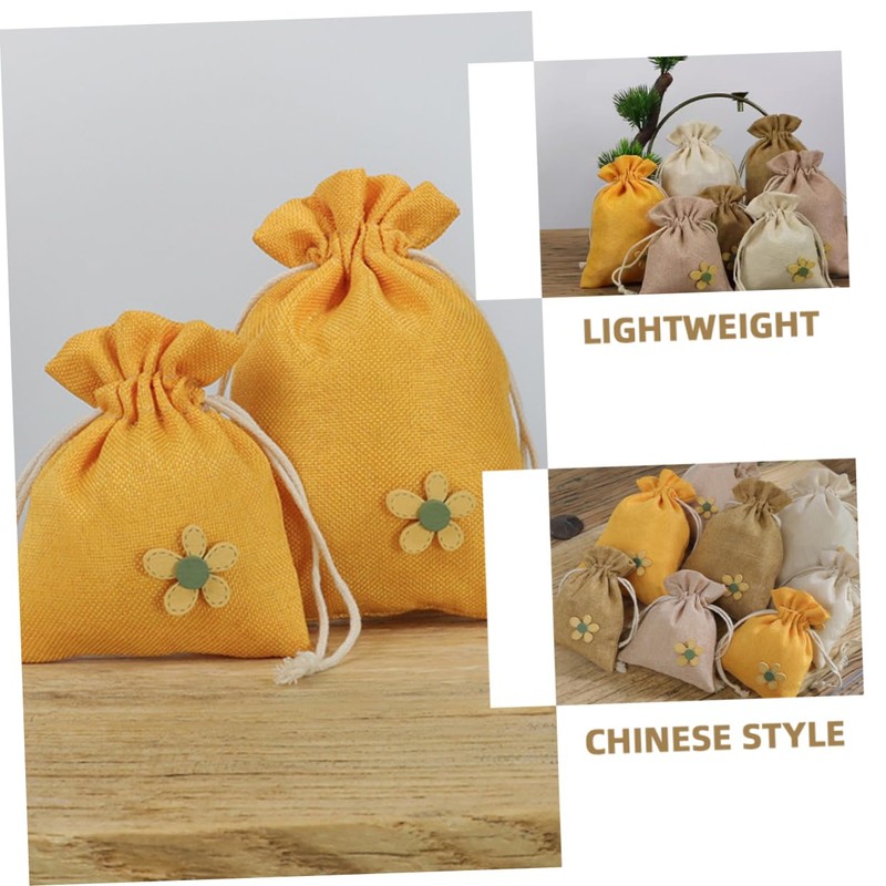 OHPHCALL 8Pcs Empty Scented Sachet Bags Refillable Lavender Pouches for