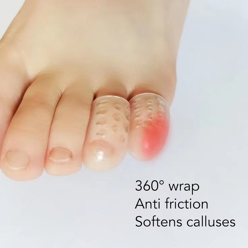 30pcs Pinky Toe Protector Anti Friction Breathable Transparent Ultra Thin