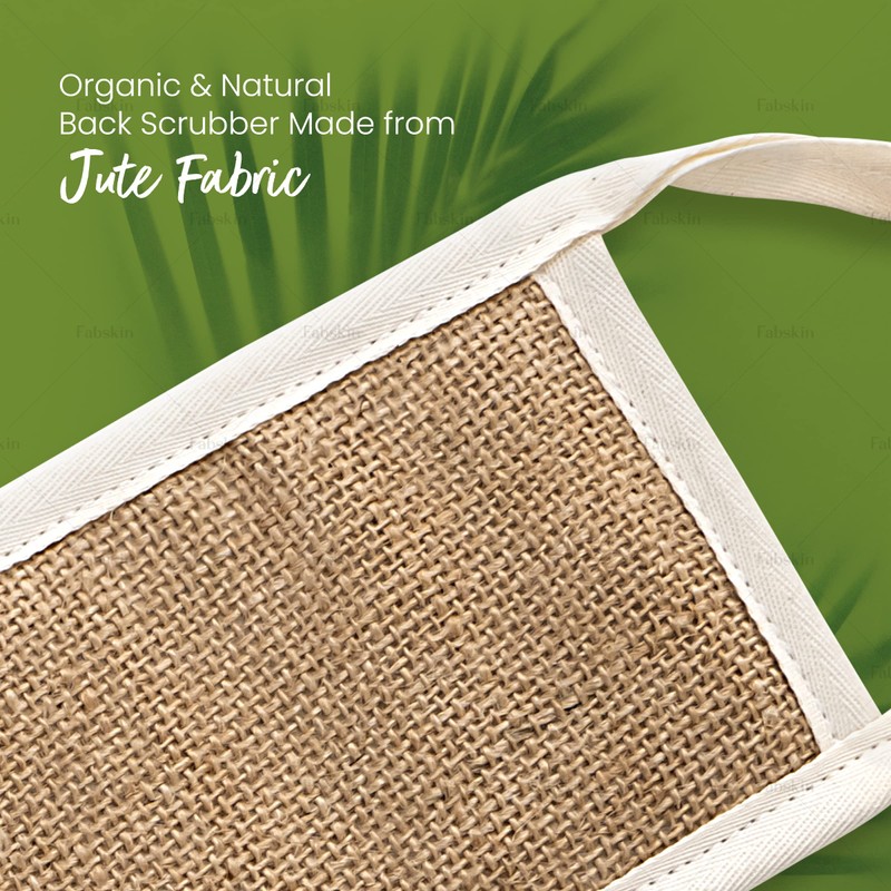 Fabskin Body Back Scrubber For Bathing | Made of Natural