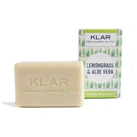 Lemongrass & Aloe Vera Solid Shampoo Clear Soaps