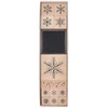 Rico Design Snowflake Stamp Set 12 Stamps with Ink Pad