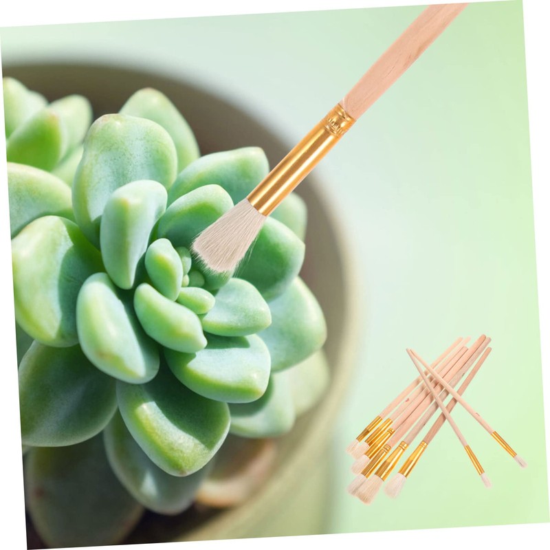 Angoily 8pcs Artificial Chalk Hand Tools Pollinator Pens Hand Pollination