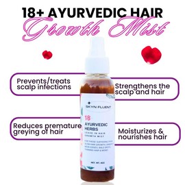 Ayurvedic Hair Growth Mist for Women and Men - 18+ - Haircare, Comfort