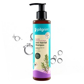 Pilgrim Spanish Rosemary & Biotin Anti-Hairfall Shampoo | Reduce Hair Loss & Breakage | Natural DHT Blocker | Provide Smoothen & Strengthen Hair | 6.76 Fl Oz/200ml