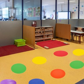 Willbetoper 9inch Spot Markers, 12Pack Non Slip Rubber Agility Markers Flat Field Cones for Soccer Basketball Sports Speed Agility Training and School Exercise