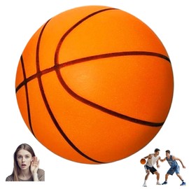 Ealacritas - Baloncesto silencioso para interiores, baloncesto de práctica silenciosa, pelota silenciosa de espuma de baloncesto, pelota silenciosa de espuma (No.5 (8.2 pulgadas)