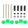 Tamiya 94754 Aluminum Collar Set Black (4)
