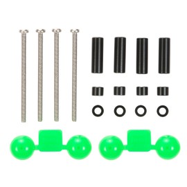 Tamiya 94754 Aluminum Collar Set Black (4)