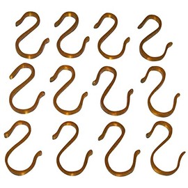 None 12 Amber Indiana Plastic Punch Bowl Cup S Hooks Hangers