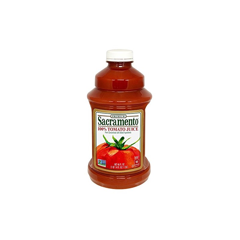 Sacramento Tomato Juice, 46 oz Plastic Bottle
