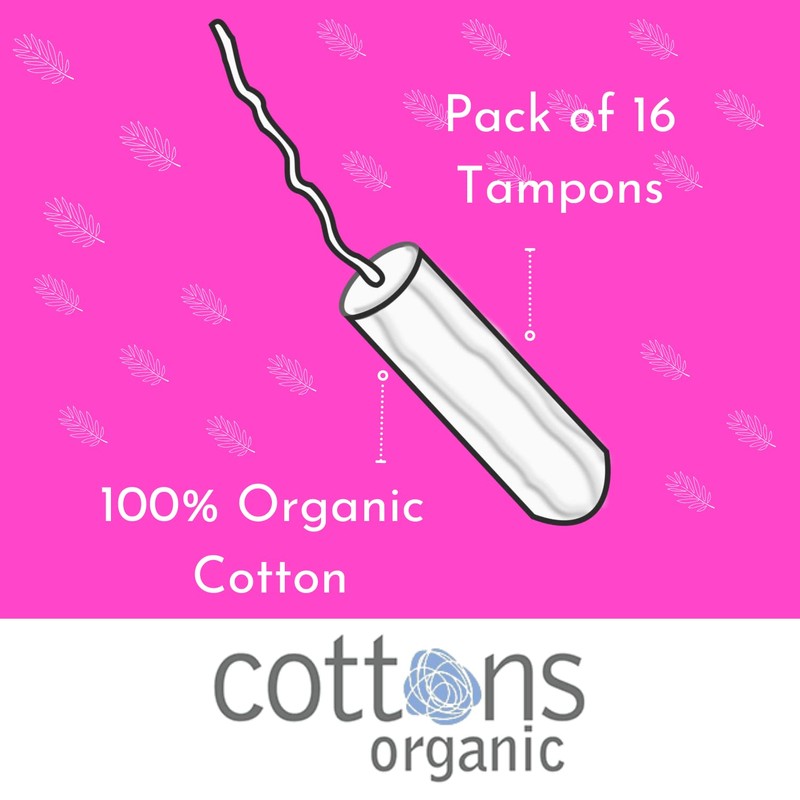Cottons Super Tampon Pads 16 Pack