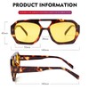 Laurinny Retro Pilot Sunglasses for Men and Women, Classic Hexagonal