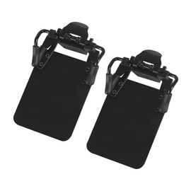 DONGKER Shooting Glasses Blinders Occluder Clip,2 PCS 180° Adjustable Angle Shooting Glasses Patch for Shooting