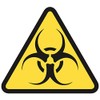 Samunshi® Warning Triangle Biohazard Sticker 15 x 13.1 cm Multi-Coloured