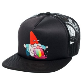 Gravity Falls Gnome Black Trucker Hat