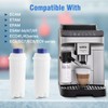 DLSC002 Replacement Coffee Water Filter Compatible with DeLonghi Espresso Coffeemaker