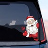 Christmas Peeking Sticker for Car, Nouiroy Reindeer Peeking Car Decals