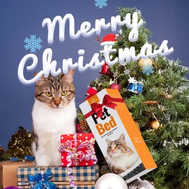 Zerbuger 30in Round Cat Dog Bed for Large Medium Small Dogs Cats, Machine Washable Sleeping Sofa, Non-Slip Bottom Breathable Soft Calming Pet Cuddler for Indoor/Outdoor/Car/Cage, Dark Grey