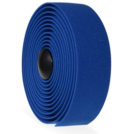 Bicycle Bar Tape Drop Handlebar Tape Road Bike End Plug EVA Left & Right Set Navy Blue