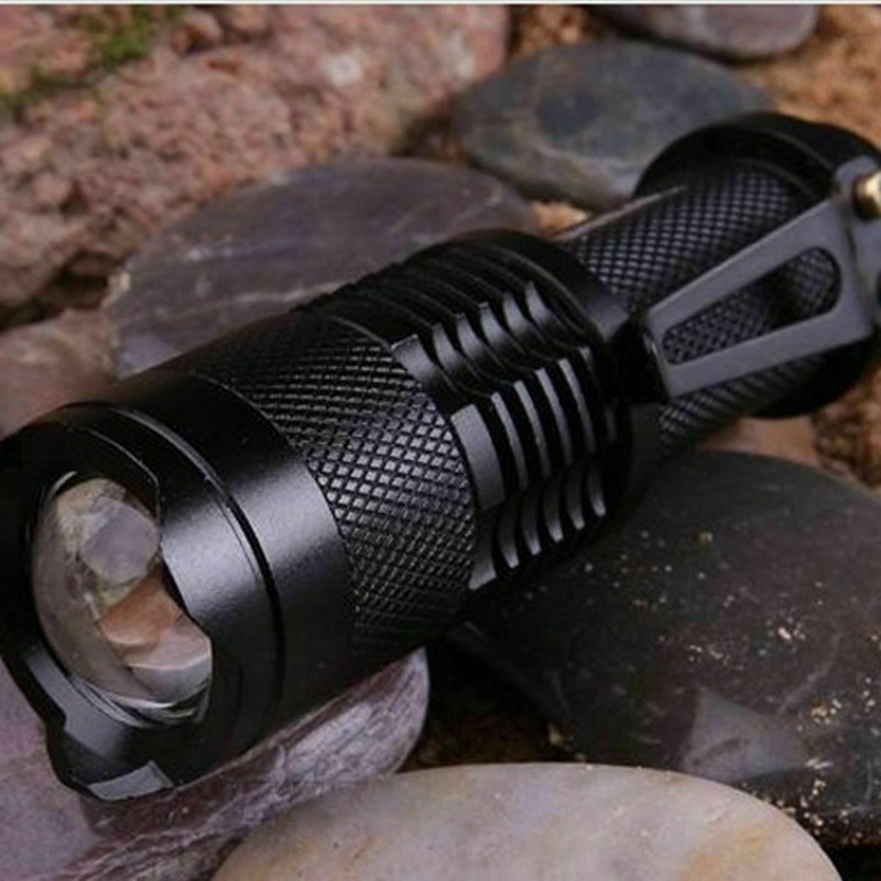 Unbranded LED Tactical Flashlight Military Grade Torch Small Super Bright