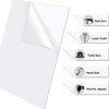 YSTIME 8" x 12" Clear Acrylic Sheet Plexiglass Plastic Sheet