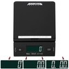 Accuteck 50 lb All-in-One Black Digital Shipping Postal Scale with