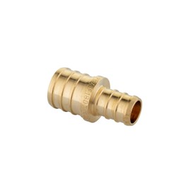 (Pack of 10) EFIELD PEX 1/2INCHx3/4 INCH REDUCING COUPLING BRASS CRIMP FITTING(NO LEAD) -10PCS