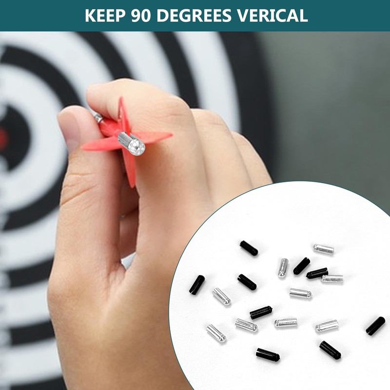 Pack of 18 Aluminium Dart Flight Savers, Long Life Dart