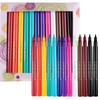 Matte Eyeliner Set, 13 Pieces, 12 Colours, Eyeliner Make-Up Set,