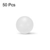 sourcing map 8mm PP Solid Plastic Balls, Precision Bearing Ball