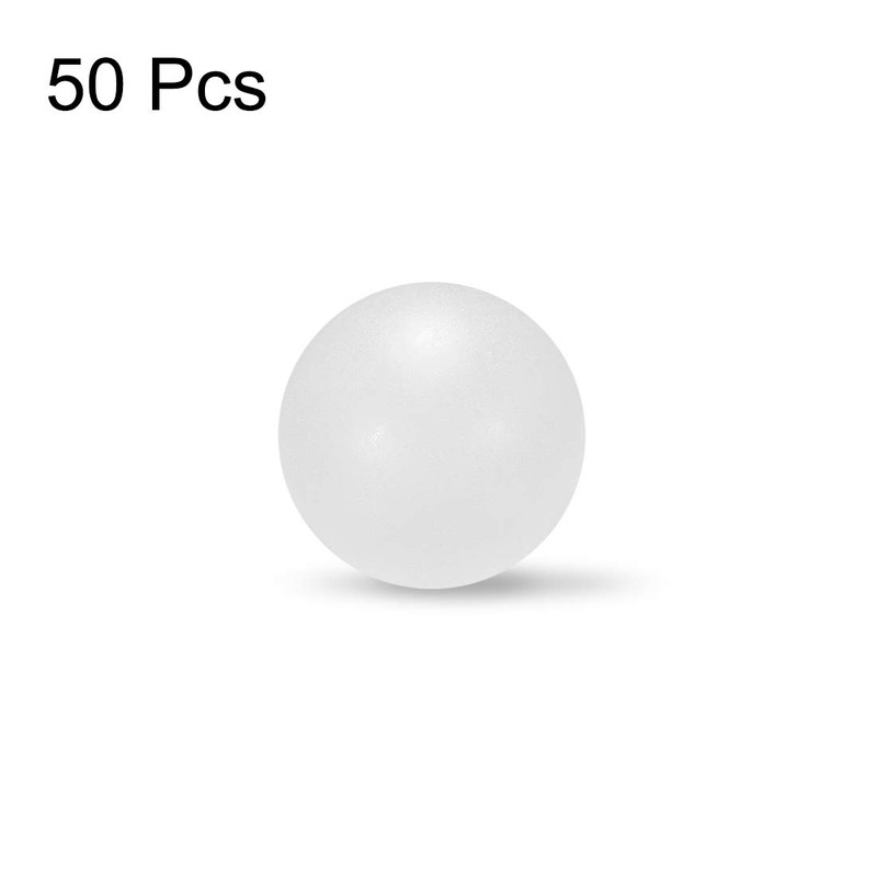 sourcing map 8mm PP Solid Plastic Balls, Precision Bearing Ball