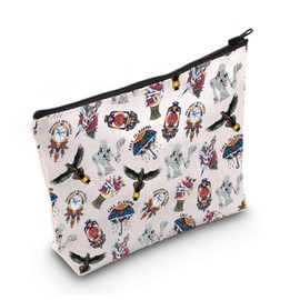 Canadian Rock Band Music Makeup Bag Post Hardcore Fan Memorial Merch Cosmetic Bag Pop Punk Lyric Gift for Her BFF (SMASHED)