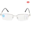 Metal Multifocal Fatigue Relief Reading Glasses Anti Blue Rays Presbyopic