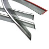 ZTT Smoke Tinted Window Deflector Wind Rain Guards For 2022-2024