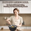 Colanders, 4-1 Colander with Mixing Bowls Set, Strainers for Kitchen,