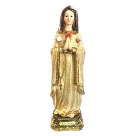 Gigi's Classy Kids Mystic Rose Gold Statue Figure Virgen Mistica Rosa Estatua Religious Gift (8 Inches)