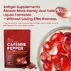 Cayenne Pepper Softgels Supplement | Supports Leg Vein, Heart &