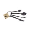 Kupilka 4-Piece Cutlery Set for Camping and Outdoors - Black