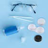 Rumyve Set of 4 Contact Lens Cases - Leak-Proof Travel-Friendly