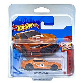 KLAS Hot Wheels 2017 Camaro ZL1 (Orange) 5/10 Then And Now 2021-154/250 (Short Card) GTB32 *** COMES IN A CAR KEEPER PROTECTIVE COLLECTORS CASE ***