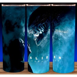 Alien Horror Sci-Fi Xenomorph Romulus Cup Mug Tumbler 20oz
