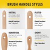 Purdy 3" Angle Sash Firm, Nylon/Polyester Bristle, Paint Brush, Hardwood