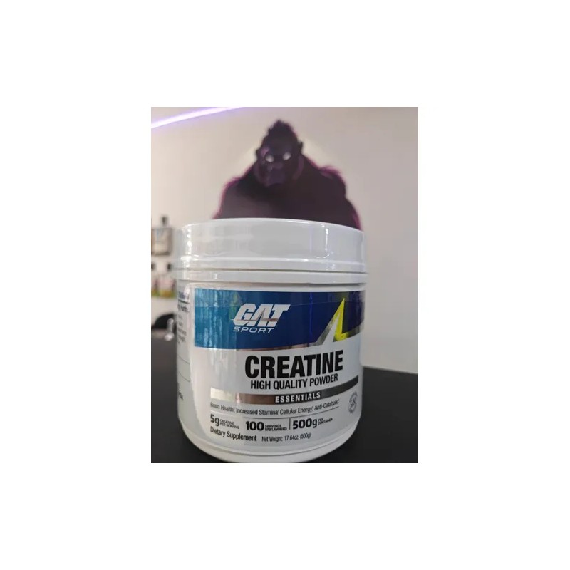 Gat Sport Creatina 100 Serv. Polvo 500 Gramos Unflavored