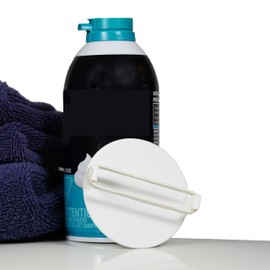 Universal Rust Prevention Coaster for Shaving Cream Cans – Fits 1.4"–2.7" – Stop Rust Rings on Shower Shelves, Tile, Granite, and Sink Surfaces