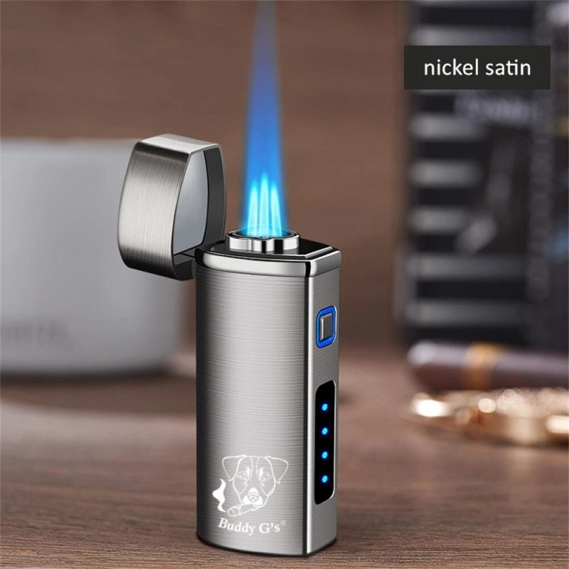 The Vintage Lighter Triple Flame Cigar Torch Lighter Butane Lighter