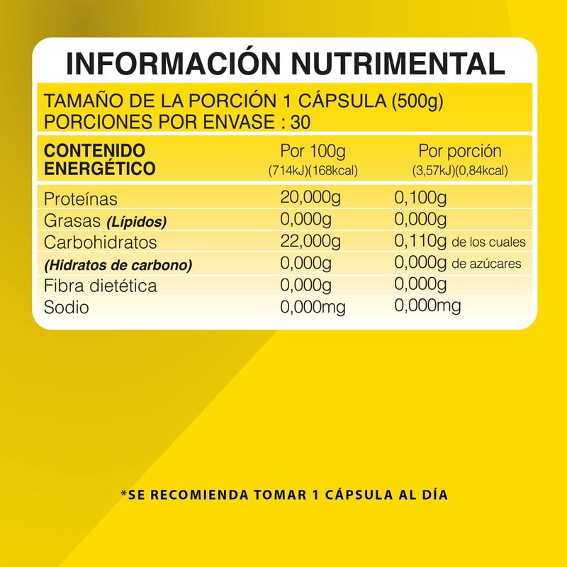 Potasio | 30 capsulas | Suplemento alimenticio | BDM LAB